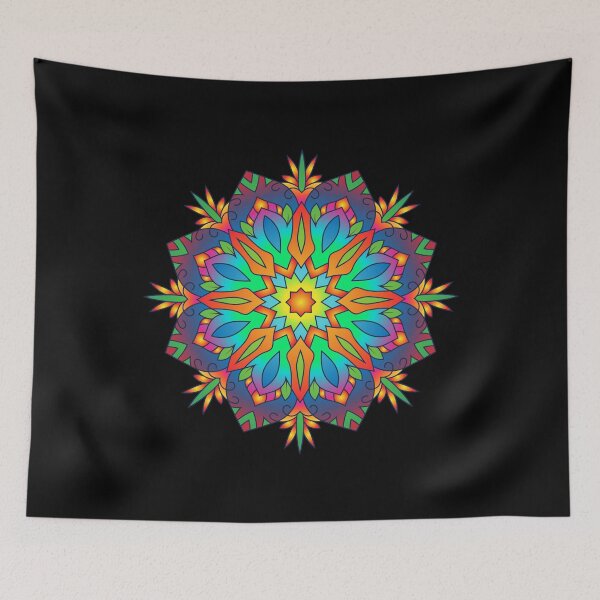 Item preview, Mandala pink flower designed and sold by wolfgangrainer.