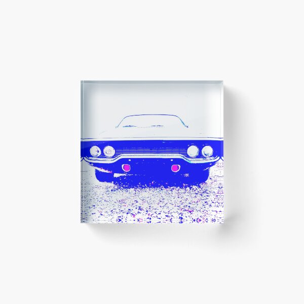 Item preview, 70’S Muscle Car Blue Version designed and sold by Goose Motors.