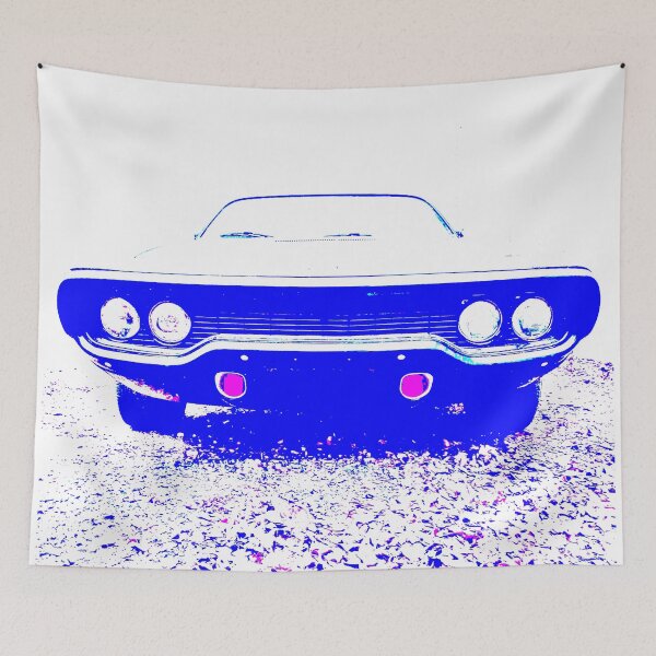 Item preview, 70’S Muscle Car Blue Version designed and sold by Goose Motors.