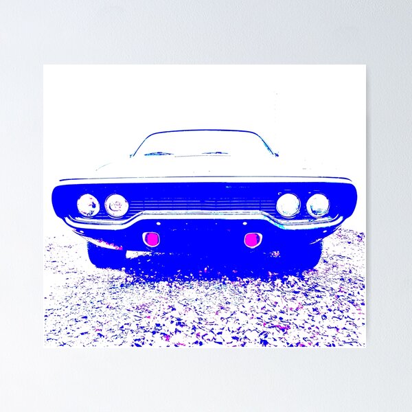 Item preview, 70’S Muscle Car Blue Version designed and sold by Goose Motors.