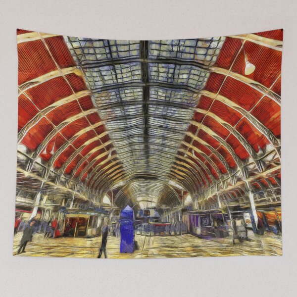 Item preview, Paddington Railway Station Art designed and sold by Londonimages.