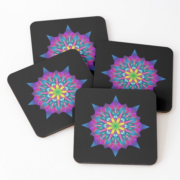 Item preview, Mandala star blue designed and sold by wolfgangrainer.