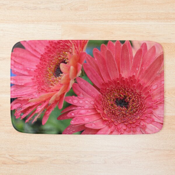 Item preview, Pink Gerber Daisy with Rain Drops designed and sold by Susie Kramer.