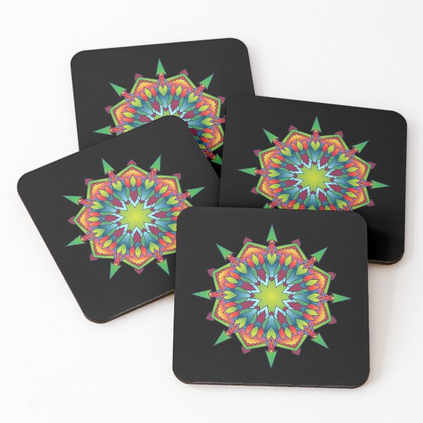 Item preview, Mandala pointed star designed and sold by wolfgangrainer.