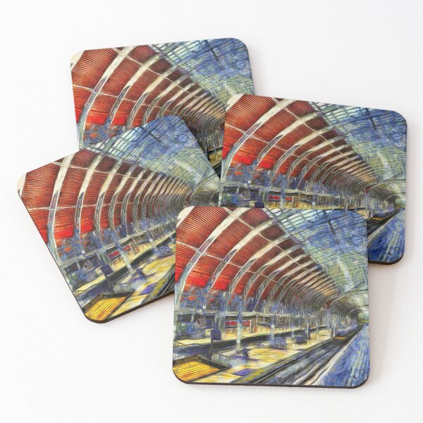 Item preview, Paddington Station Van Gogh designed and sold by Londonimages.