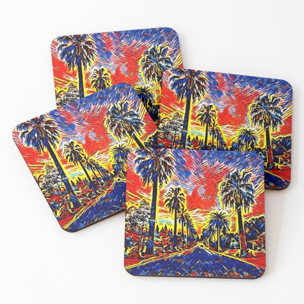Item preview, Palm trees, California, USA designed and sold by MarcoSc11.