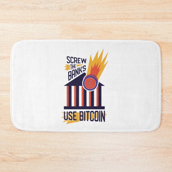 Item preview, Screw the banks, use bitcoin designed and sold by Dibbelchen.