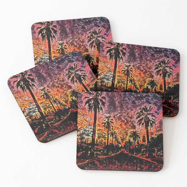 Item preview, Palm trees, California, USA designed and sold by MarcoSc11.
