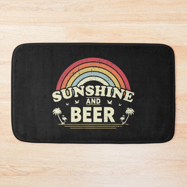Item preview, Sunshine And Beer product for Men or Women. Retro, Country print designed and sold by PackAPunch.
