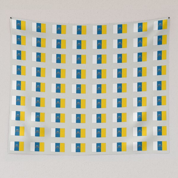 Item preview, Canary Islands flag designed and sold by iCimages.net.