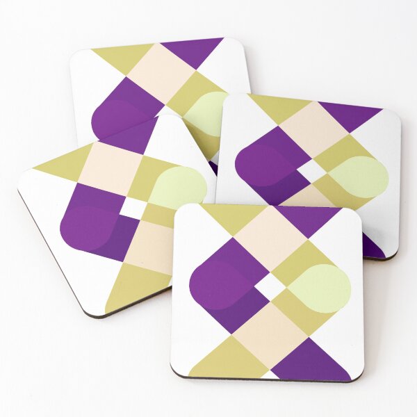 Item preview, Geometric pattern minimal purple designed and sold by Carolina Salazar.