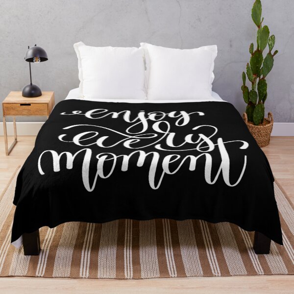 Item preview, Enjoy Every Moment Inspirational Quotes designed and sold by ProjectX23.