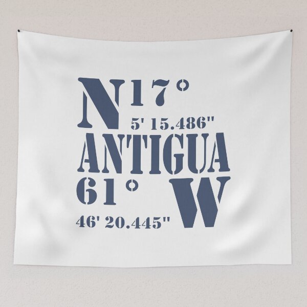 Item preview, Antigua Coordinates designed and sold by CoolYule.