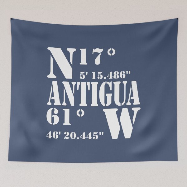 Item preview, Antigua Coordinates designed and sold by CoolYule.
