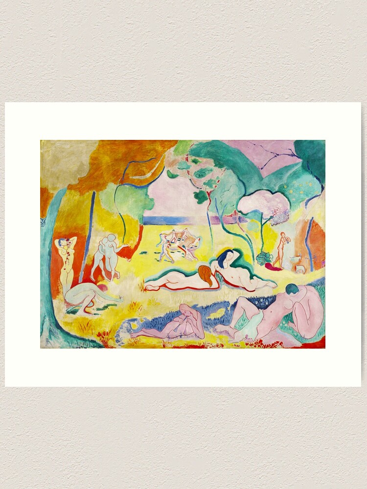 Alternate view of Matisse - Le bonheur de vivre (The Joy of Life) Art Print