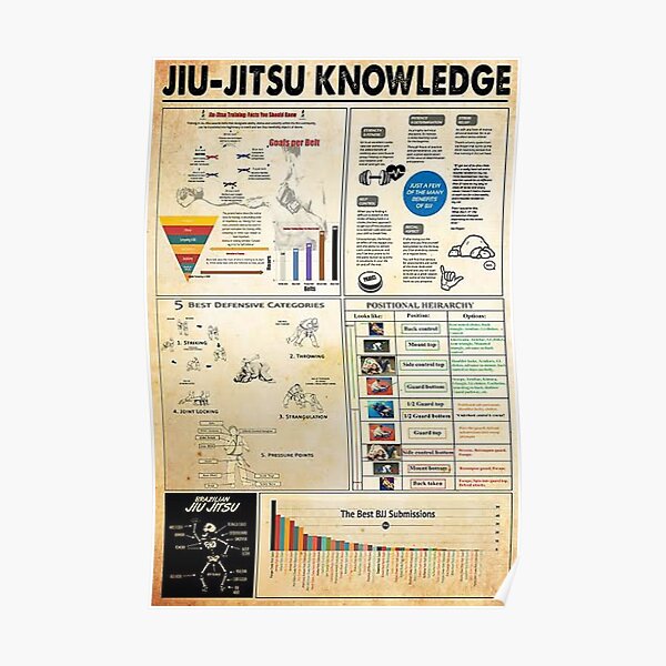 jiu jitsu knowledge Poster