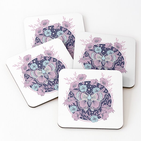 Item preview, Floral Butterfly, Blue & Purple,  Flowers, Floral Design, Butterfly Artwork designed and sold by MyMaxDesign.