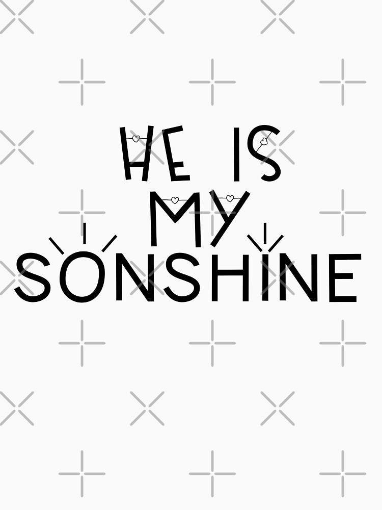 Mommy and Me Matching Shirts - He is My Sonshine by comewagalong