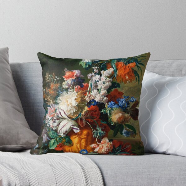 Item preview, Jan van Huysum "Bouquet of Flowers in an Urn" designed and sold by Alexandra Dahl.