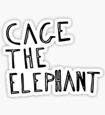 Cage The Elephant Merchandise Sticker