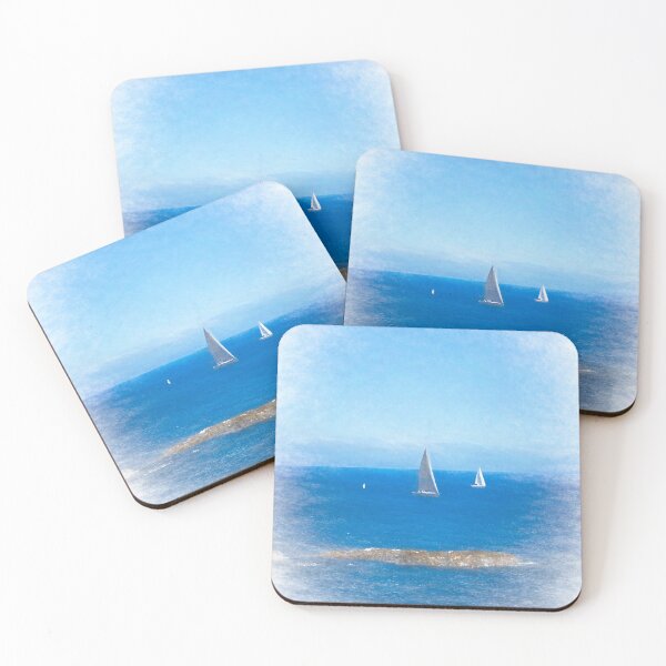 Item preview, Vi tres barcos designed and sold by Lynn Bolt.