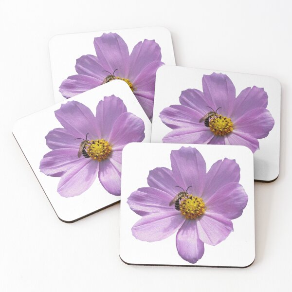 Item preview, Bee on purple flower designed and sold by feiermar.