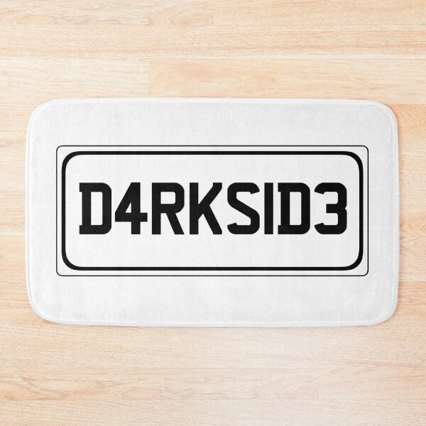 Item preview, Darkside License Plate designed and sold by Ndigwan.