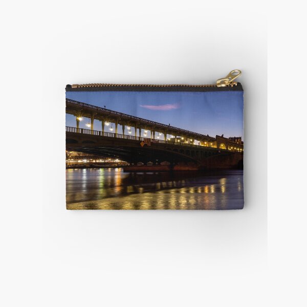 Item preview, Bir-Hakeim bridge at dawn in winter - Paris designed and sold by Ulysse Pixel.