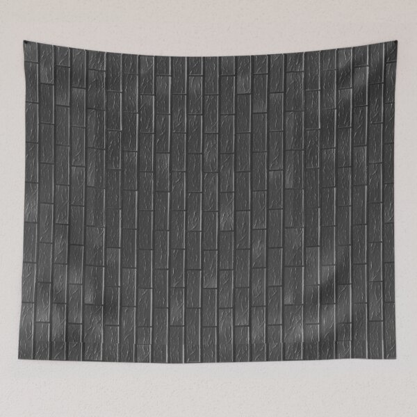 Item preview, Gray brick wall textured effect. designed and sold by MrazTees.