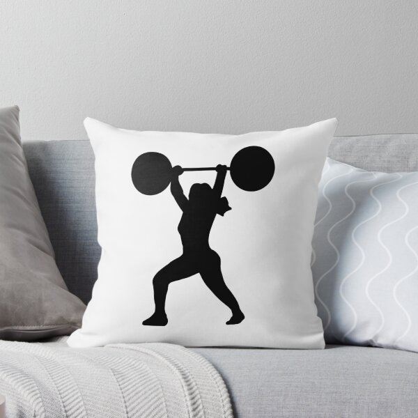 Item preview, Split Jerk Silhouette designed and sold by alenastickers.