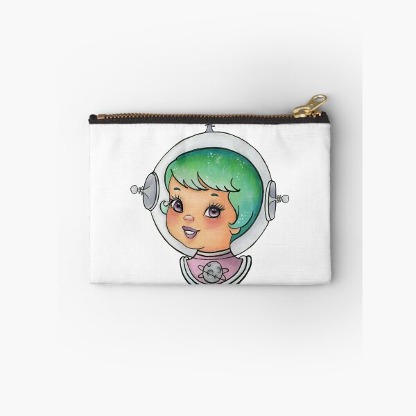 Item preview, Retro Vintage Space Girl designed and sold by ComicKitsch.