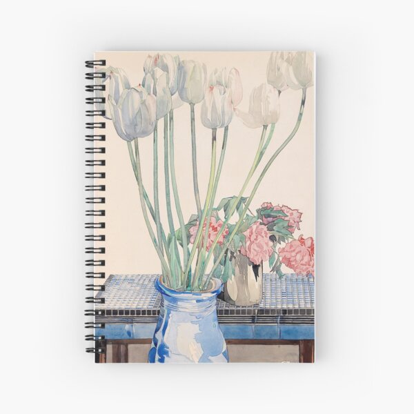 Item preview, Charles Rennie Mackintosh "White tulips" designed and sold by Alexandra Dahl.