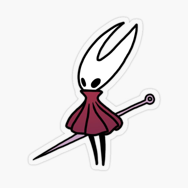 "Hornet from Hollow Knight" Sticker by snguine | Redbubble