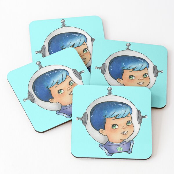 Item preview, Retro Vintage Space Boy designed and sold by ComicKitsch.