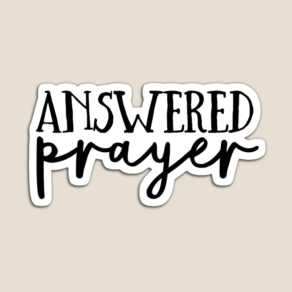 Powered by Prayer' Sticker