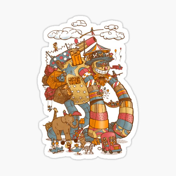 Item preview, Circusbot designed and sold by nickv47.