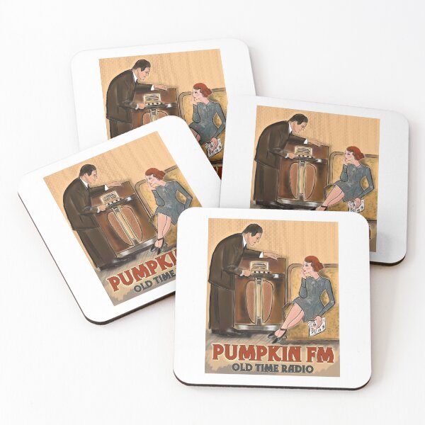 Item preview, Pumpkin FM Old Time Radio designed and sold by PG Illustration.
