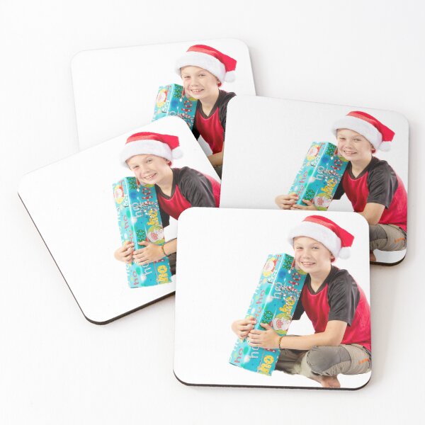 Item preview, Pre-teen boy with a christmas gift designed and sold by Ben Gingell.