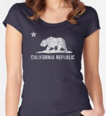 VIntage California Republic Women's Fitted Scoop T-Shirt