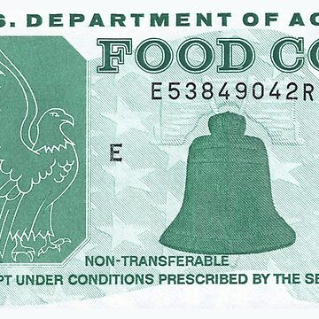 Retro Food Stamp 10 Art Board Print