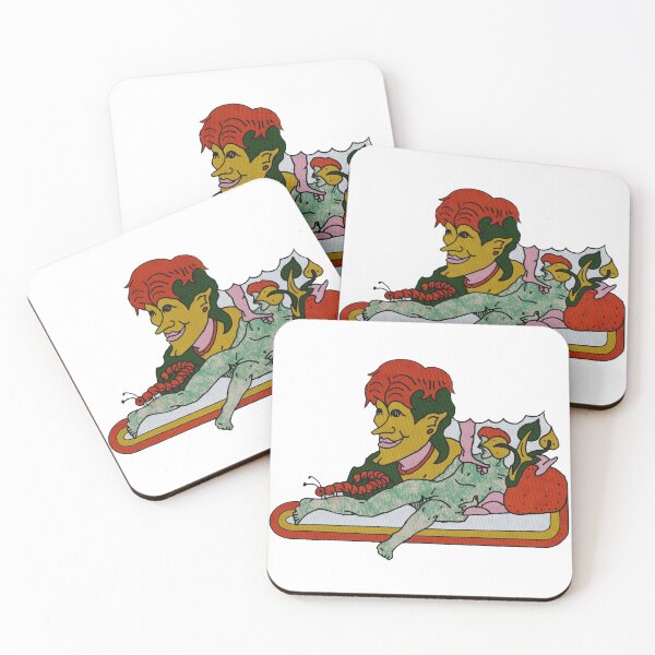 Item preview, Caterpillar face sticker designed and sold by Ellie Tison.