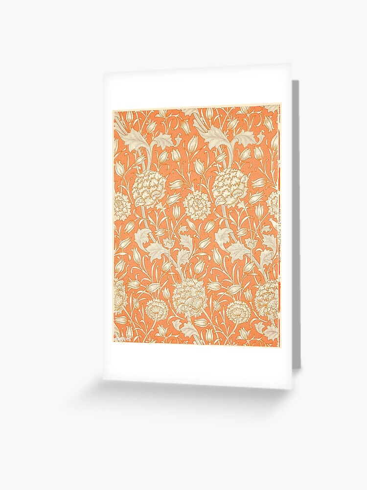 Tulip Greeting Card William Morris