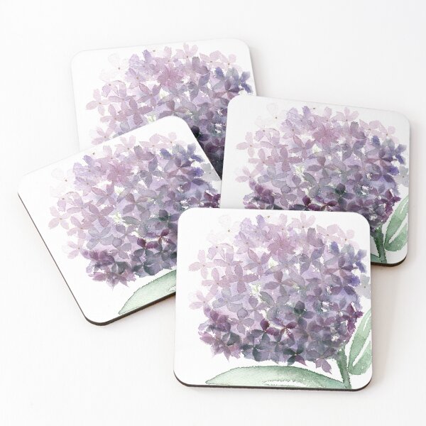 Item preview, Hydrangea in Purple designed and sold by agapedesign.