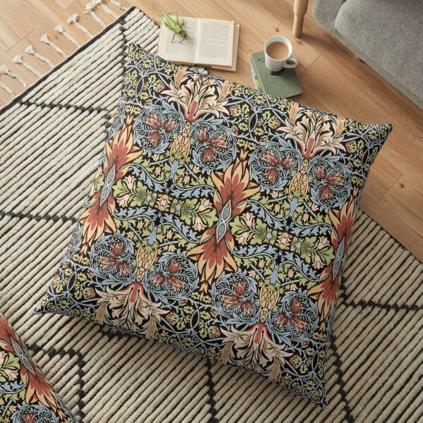 William Morris "Snakehead" Coussin de sol