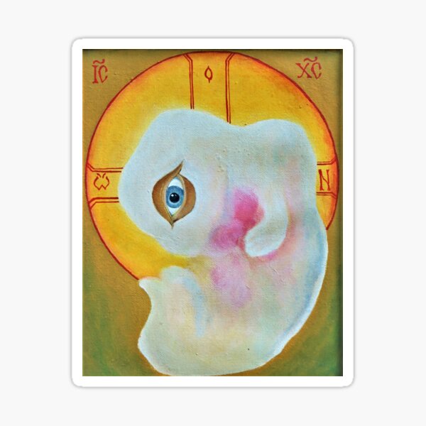 Unborn Christ Sticker
