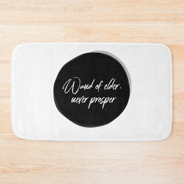 Item preview, Wand of elder, never prosper designed and sold by flying-flamingo.