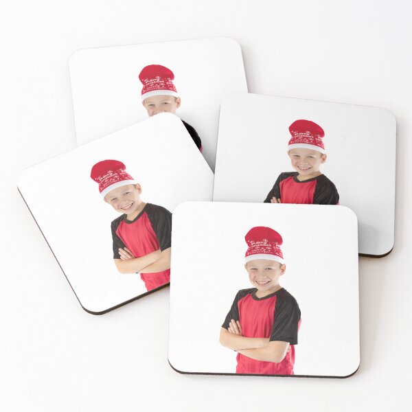 Item preview, Pre-teen boy wearing a christmas hat designed and sold by Ben Gingell.
