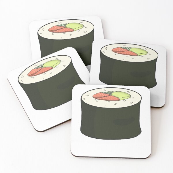 Item preview, Sushi Roll: Tuna Avocado and Celery Maki Roll designed and sold by deliamadestuff.