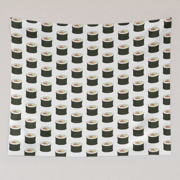 Item preview, Sushi Roll: Tuna Avocado and Celery Maki Roll designed and sold by deliamadestuff.