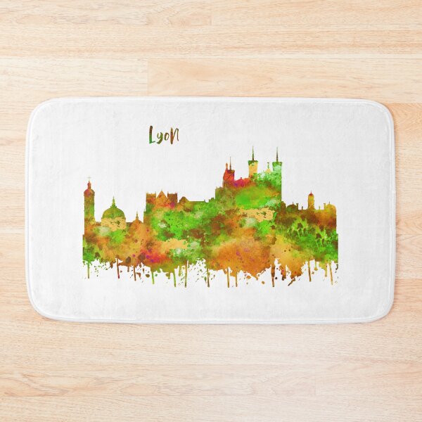 Item preview, Lyon, Lyon skyline designed and sold by Rosaliartbook.